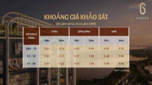 giá bán Galia Yên Sở Hoàng Mai