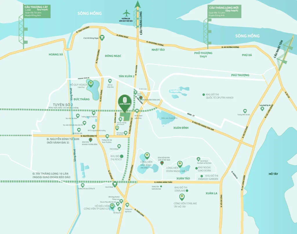 Jade Square - Vị trí dự án