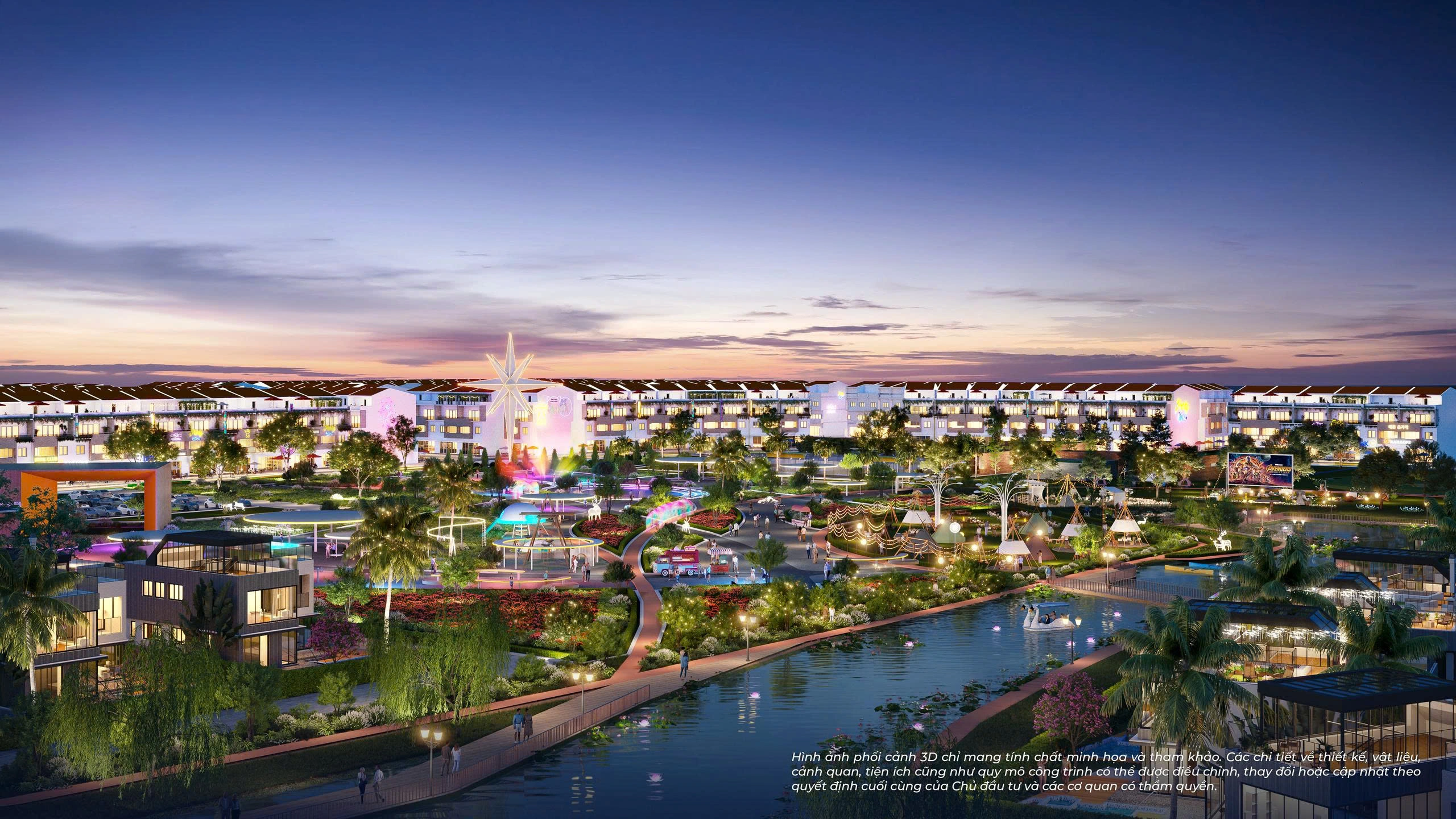 Cảnh quan tổng thể dự án The Lumia Đà Nẵng