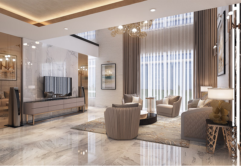 Không gian sống tại 28A Phạm Hùng