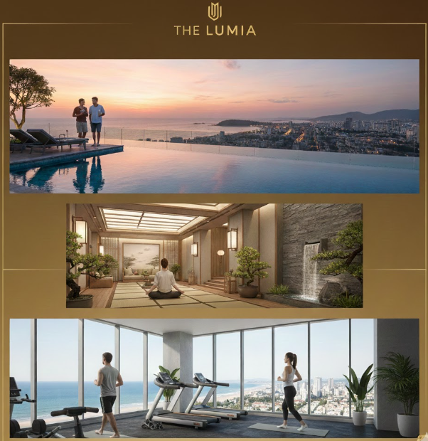 Tiện ích chuẩn 5 khách sạn 5 sao tại The Lumia Liên Chiểu Đà Nẵng